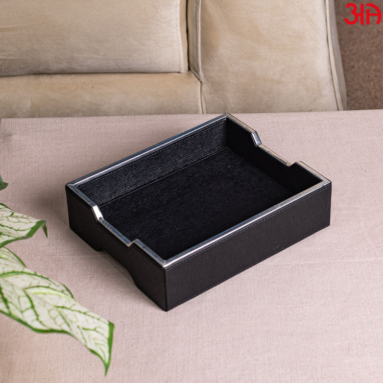 Black Multi Purpose Tray (24X16X9)-CM