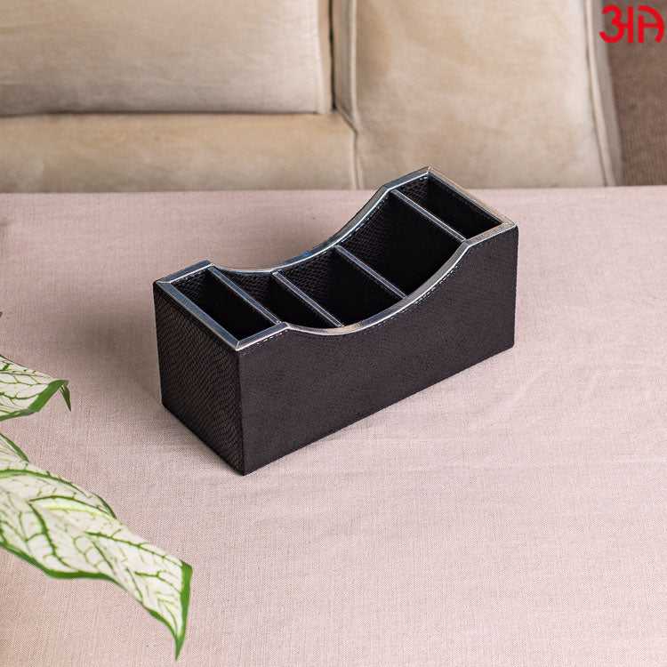 Black Multi Utility Holder ( 5 Pockets ) (22x9x10)-CM