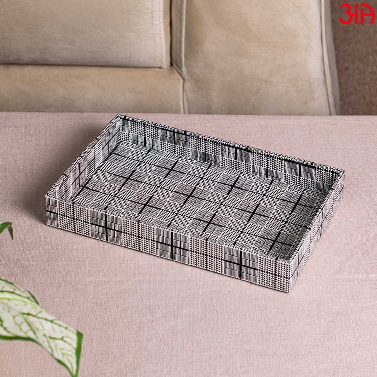 Grey Multi Purpose Tray (28X18X4)-CM