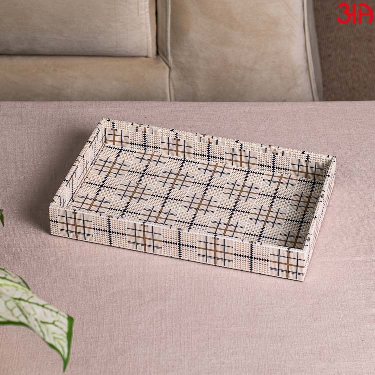 Beige Multi Purpose Tray (28x18x4)-CM