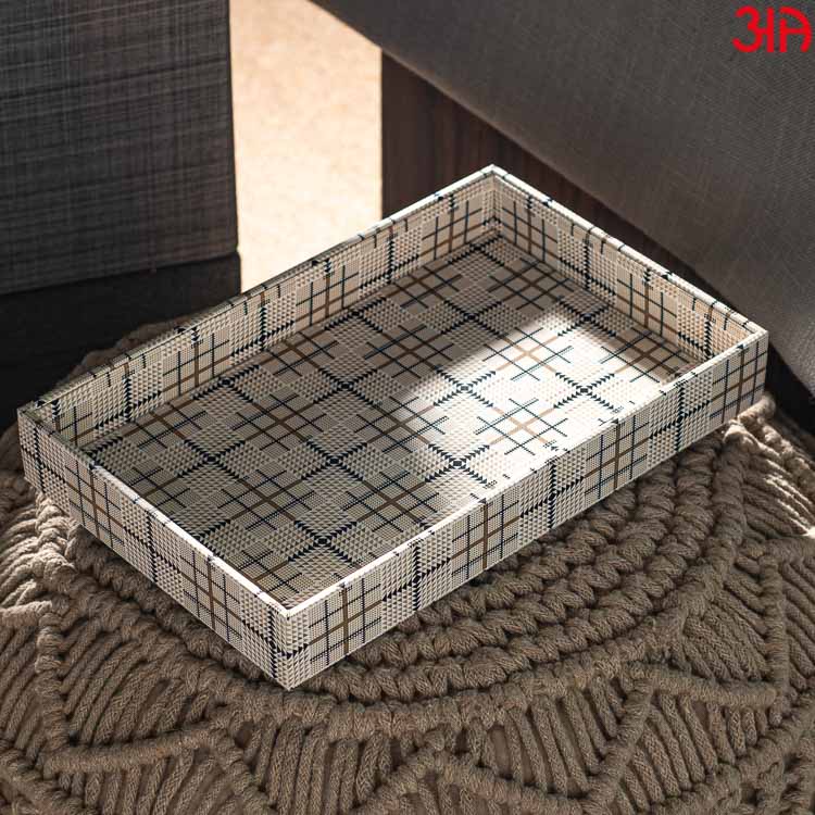 Beige Multi Purpose Tray (28x18x4)-CM