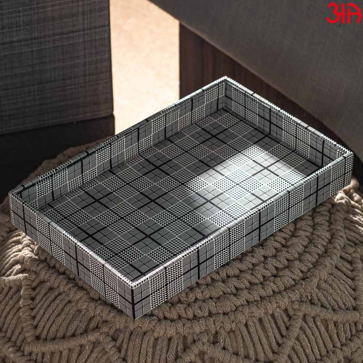 Grey Multi Purpose Tray (28X18X4)-CM
