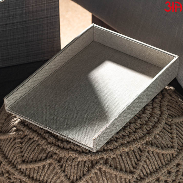 Off White A4 Paper Tray (23x31x5)-CM