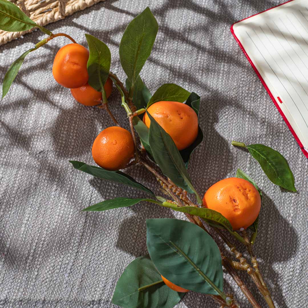 Multi Artificial Fruit Stem – 87cm PVC & Nylon