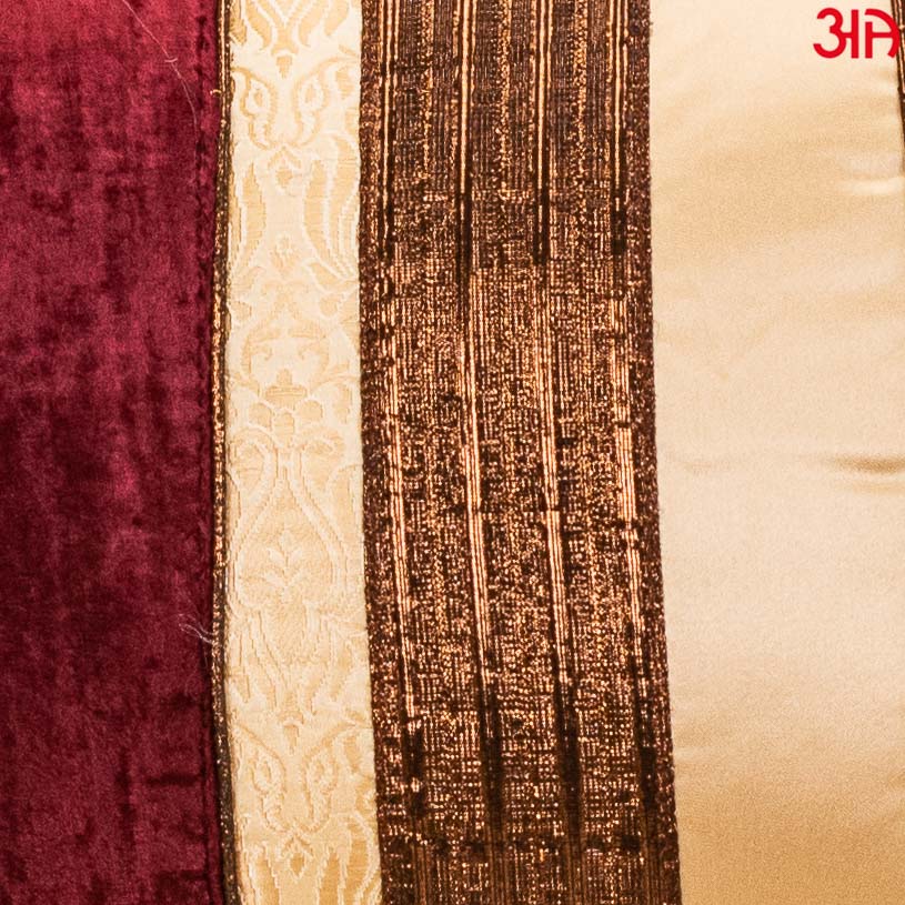 Elegant Brocade Cushion Cover