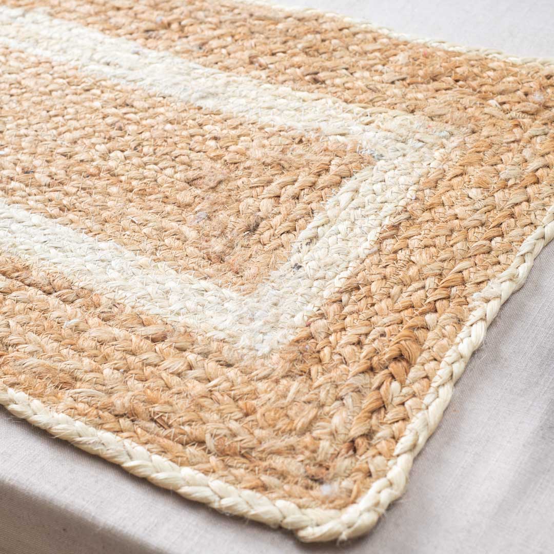 Natural Jute Table Mat – 34×50 CM