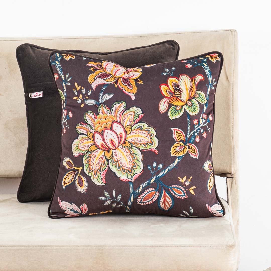 Luxe Velvet Cushion – 16×16-DGN-7