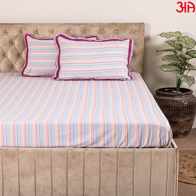 Rangoli King Size (100x108)-Inch Bedcover Set (1+2)