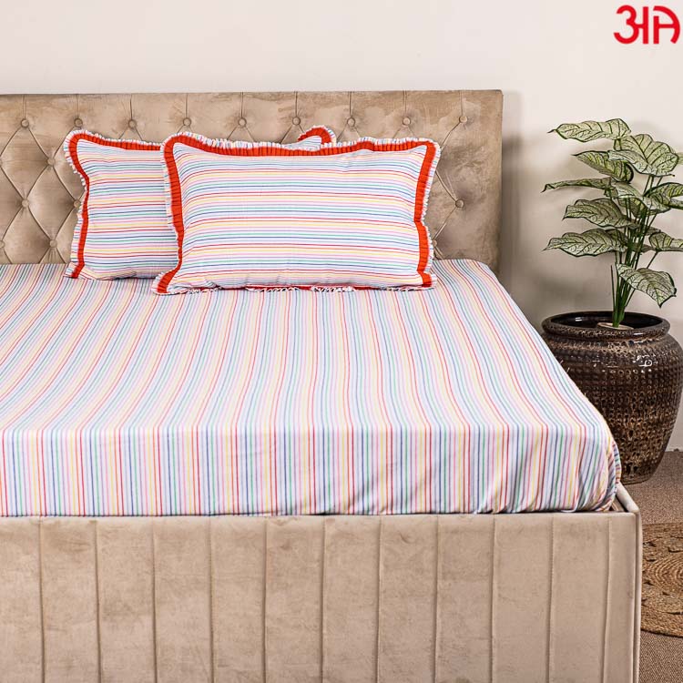 Rangoli King Size (100x108)-Inch Bedcover Set (1+2)