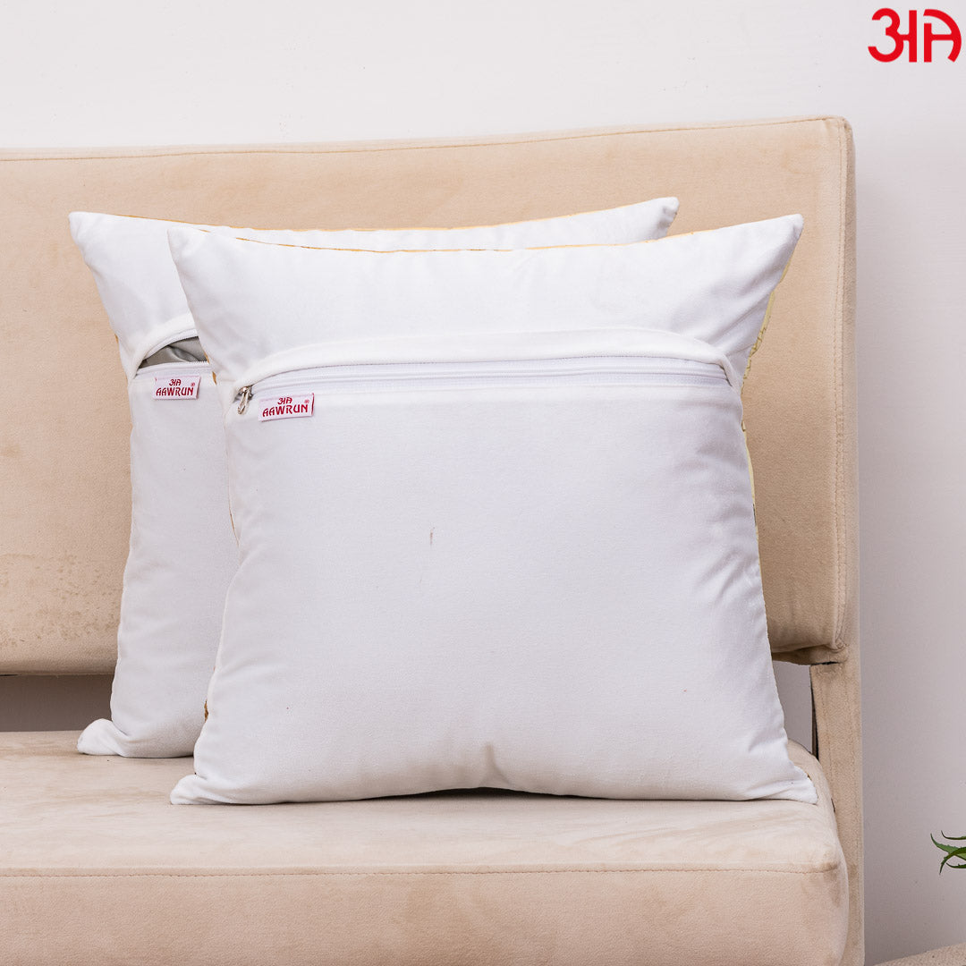 Rain Forest Design Velvet Cushion Cover