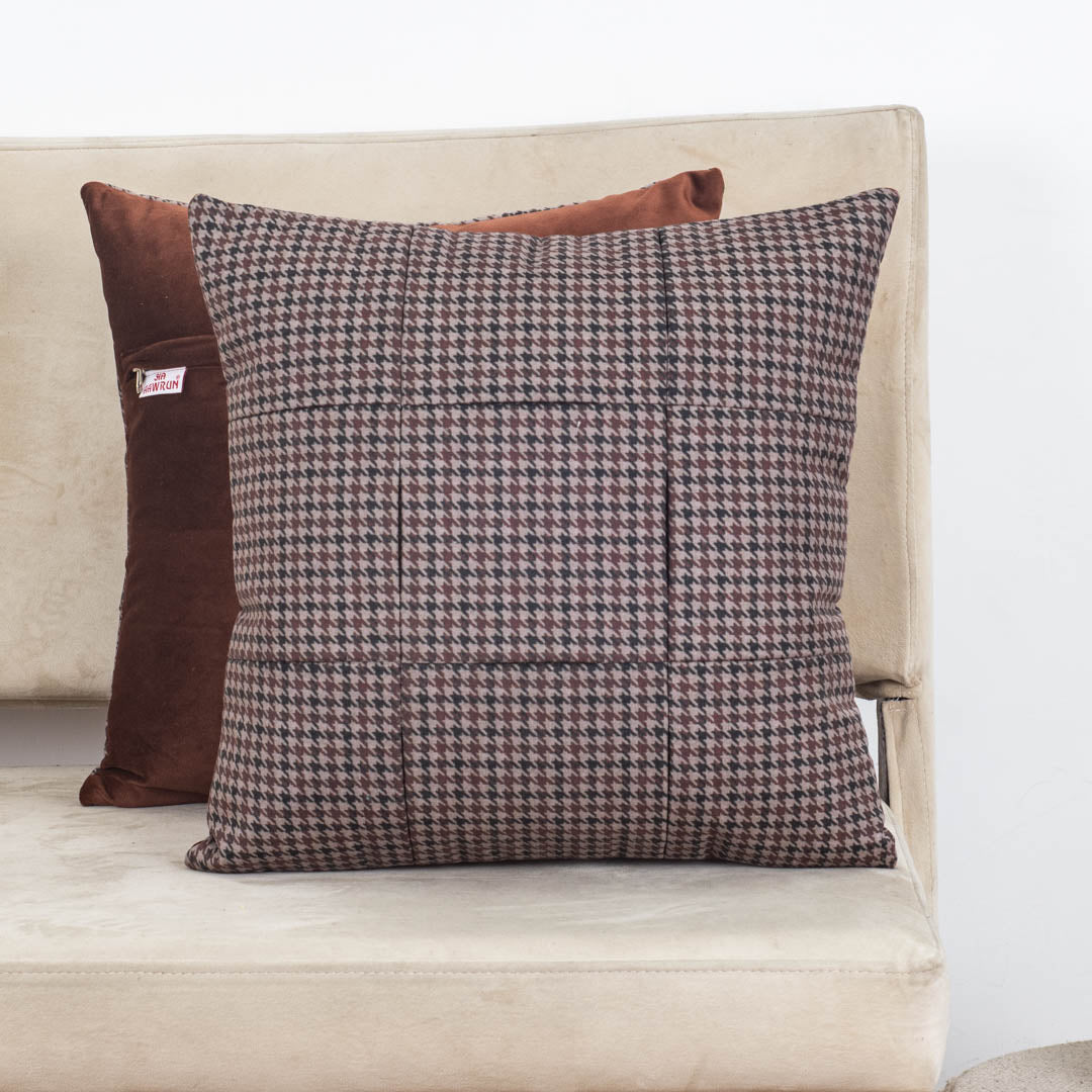 Classic Suede Velvet Cushion – 16×16″