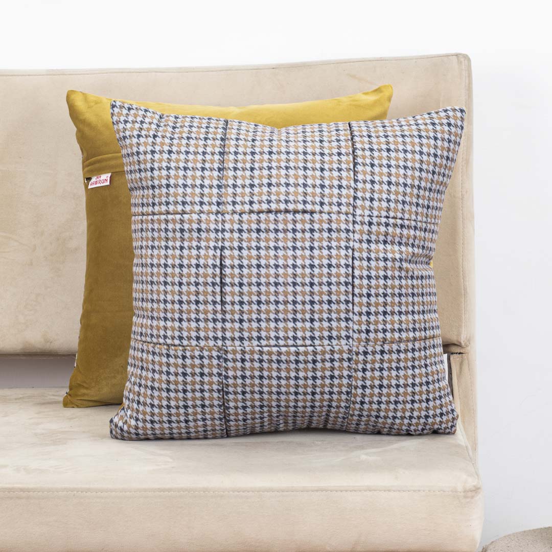 Classic Suede Velvet Cushion – 16×16″