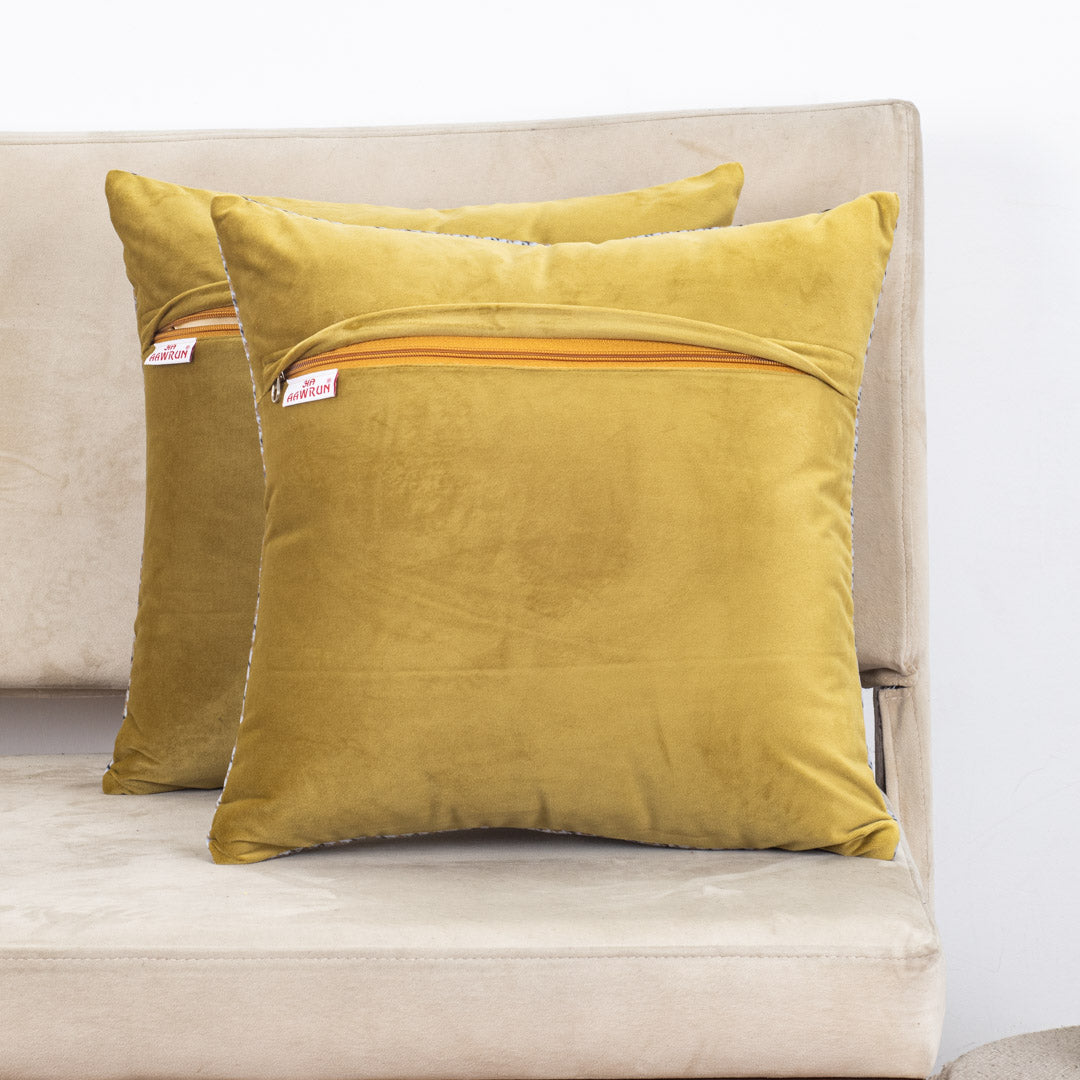 Classic Suede Velvet Cushion – 16×16″