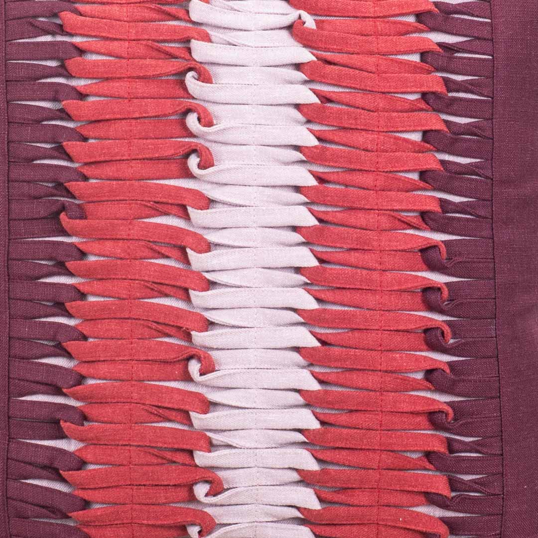 Handcrafted Woven Cotton Cushion Cover – 16×16″