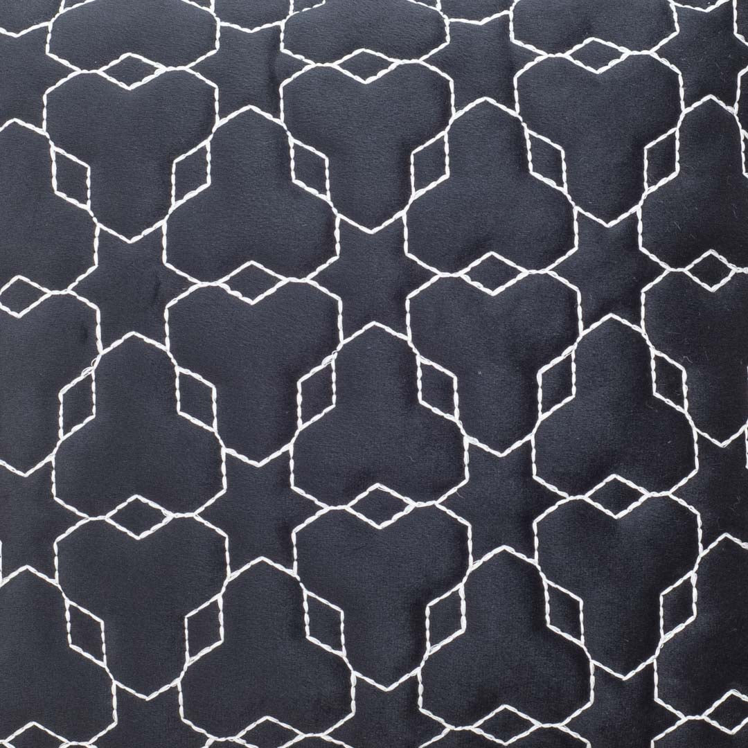 Luxury Geometric Velvet Cushion Cover – 16×16″