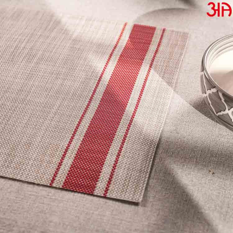 The Old Fashioned Pvc Table Mat (2 Pcs Set) (12x18) Inch