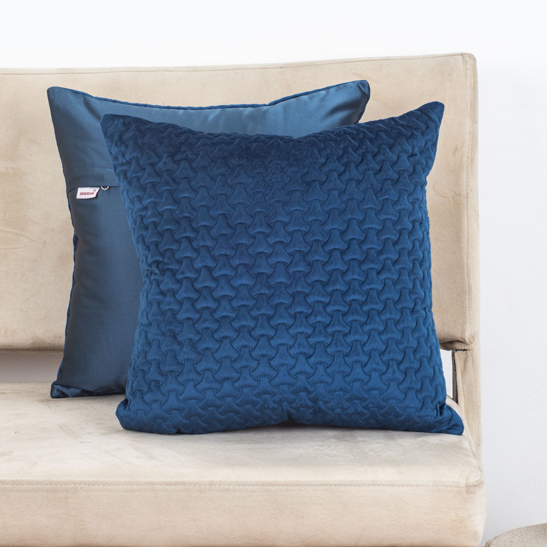 Luxury China Velvet Textured Cushion Cover – 16×16″