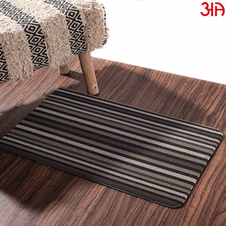 Hoopla Stripe Pvc Front Door Mat (45X75)-CM