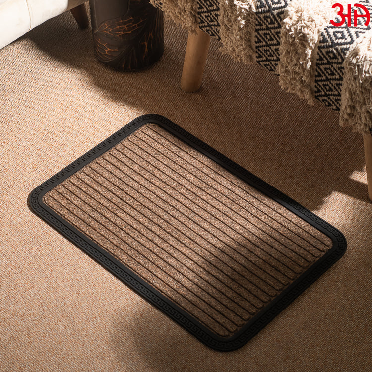 Light Brown Glory Front Door Mat (16x24) CM
