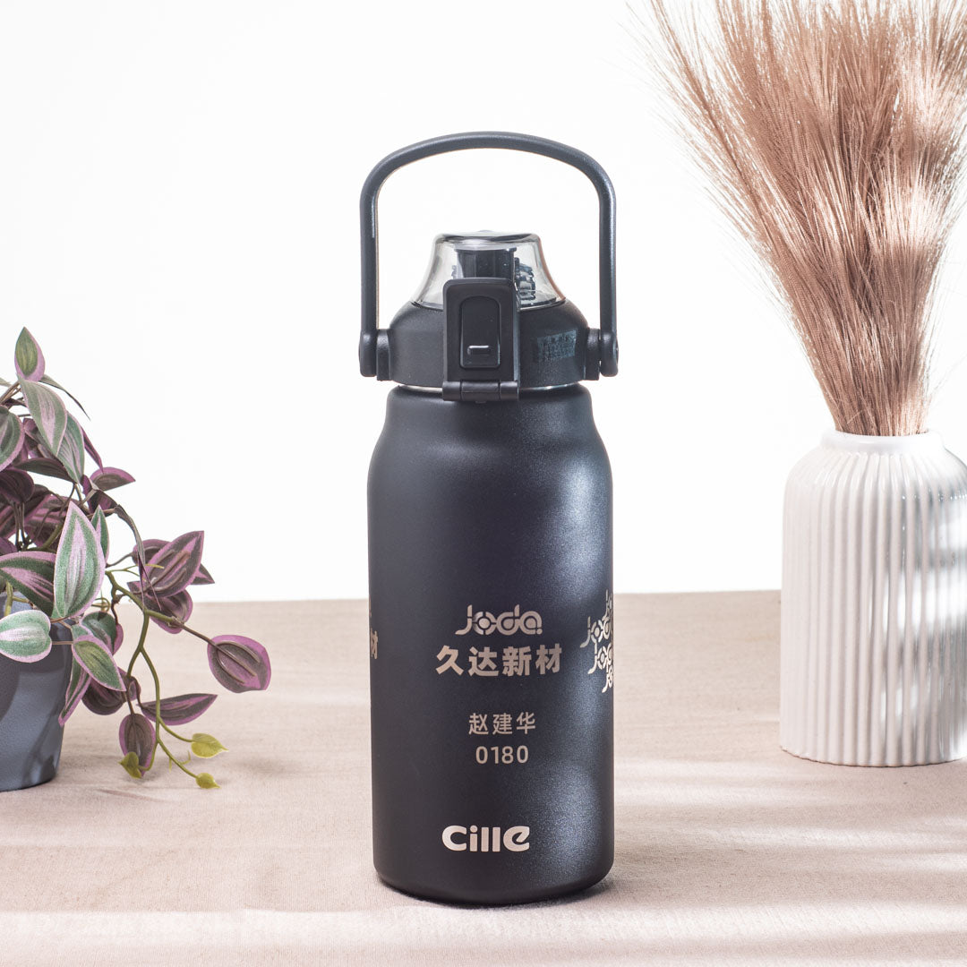 Anti-Rust Metallic Flask – 1.3L-31×10 cm