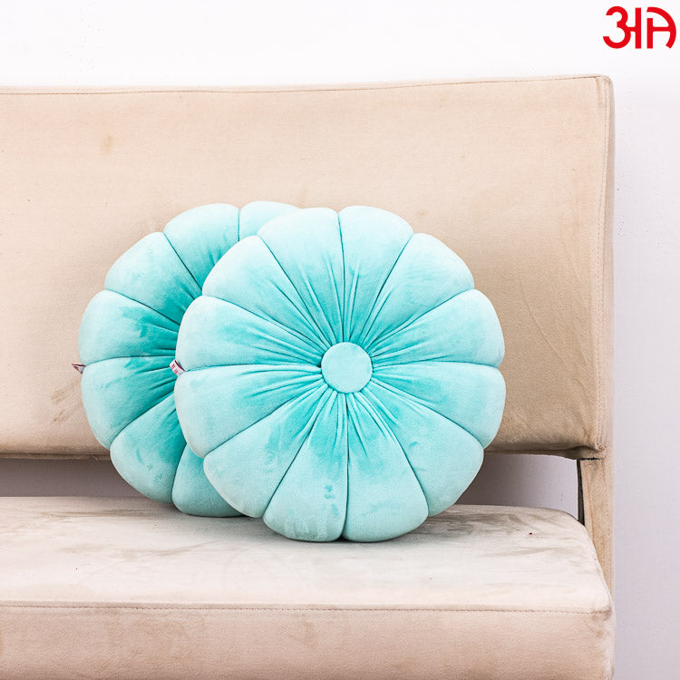 Soft Velvet Pumpkin Cushion With Filler