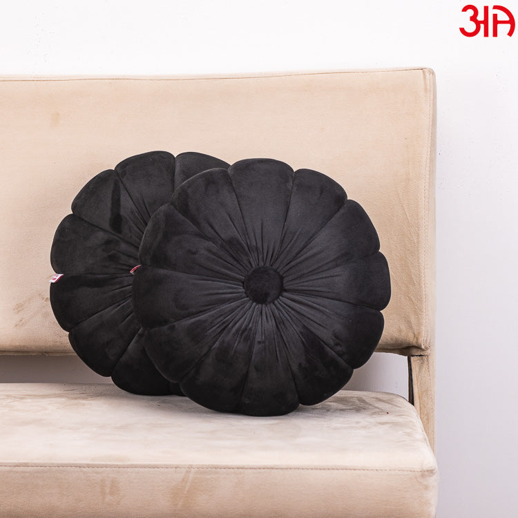 Soft Velvet Pumpkin Cushion With Filler