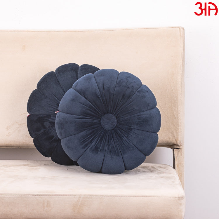 Soft Velvet Pumpkin Cushion With Filler