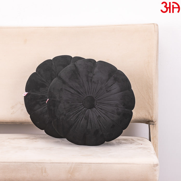 Soft Velvet Pumpkin Cushion With Filler