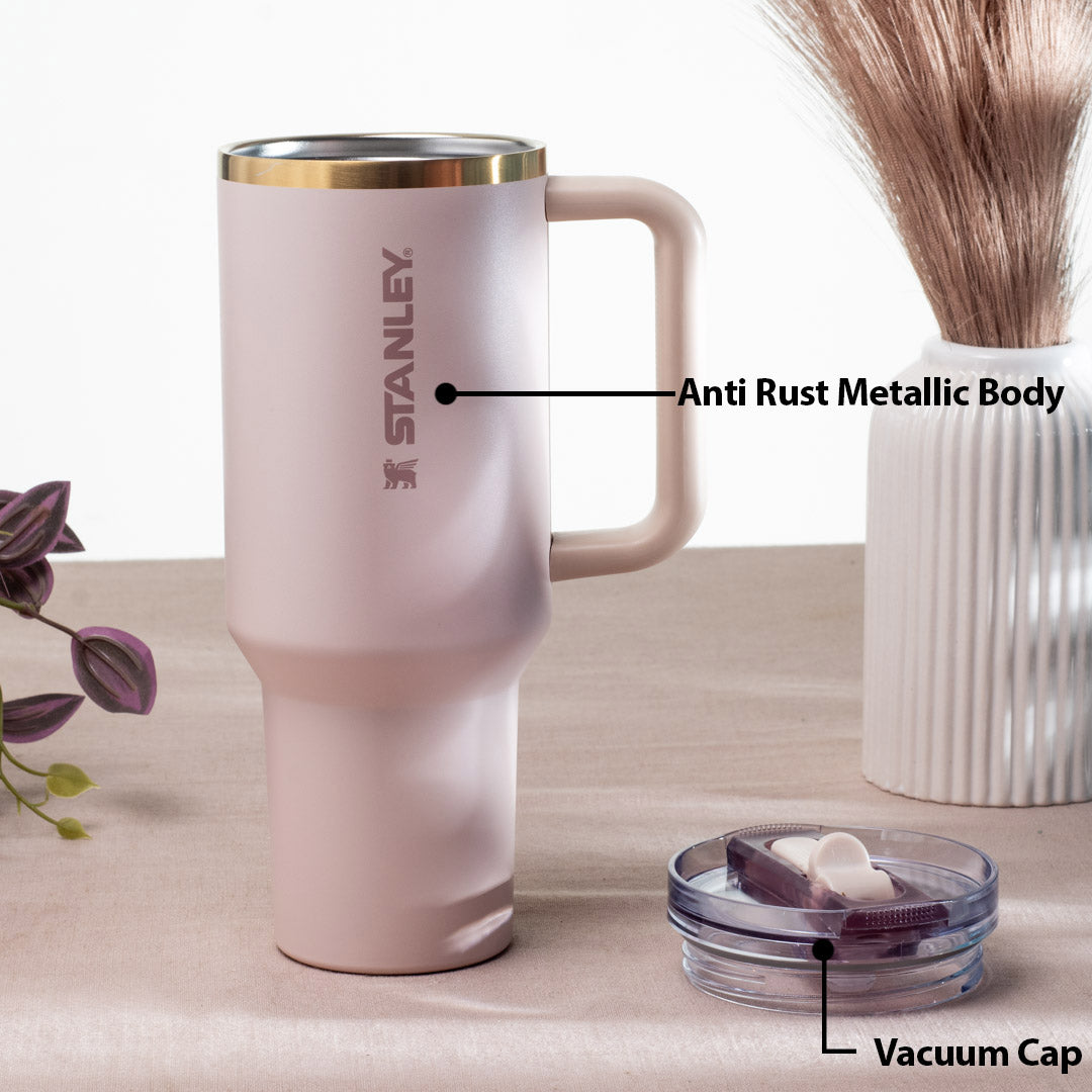 Stanley Quencher H2.0 FlowState Tumbler - 1.18L Insulated Travel Mug (27x10 cm)