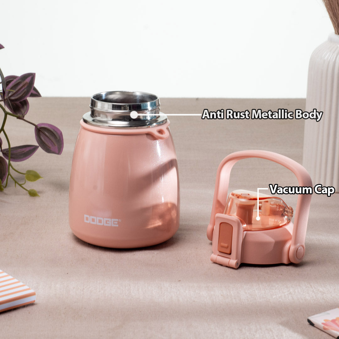 DODGE Insulated Water Bottle - Anti-Rust Metallic Body (16x9 cm)
