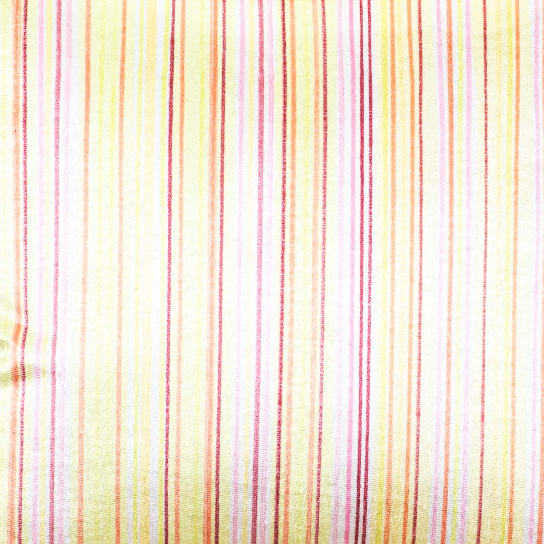 Sunset Stripe Glossy Velvet & Satin Cushion Cover – 16x16 Inch-DGN-3