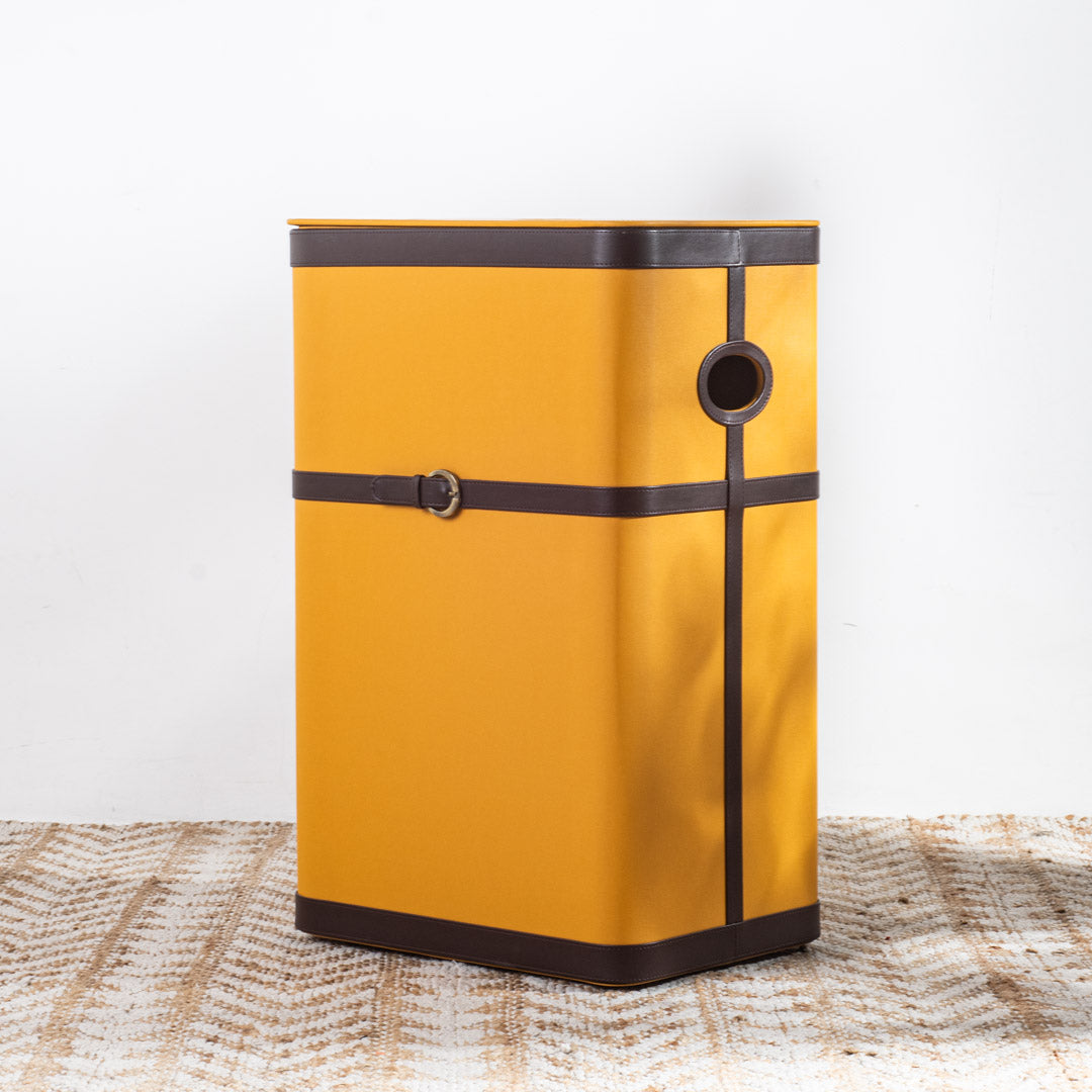 Buckle Design Laundry Box (16x11x24) Inch