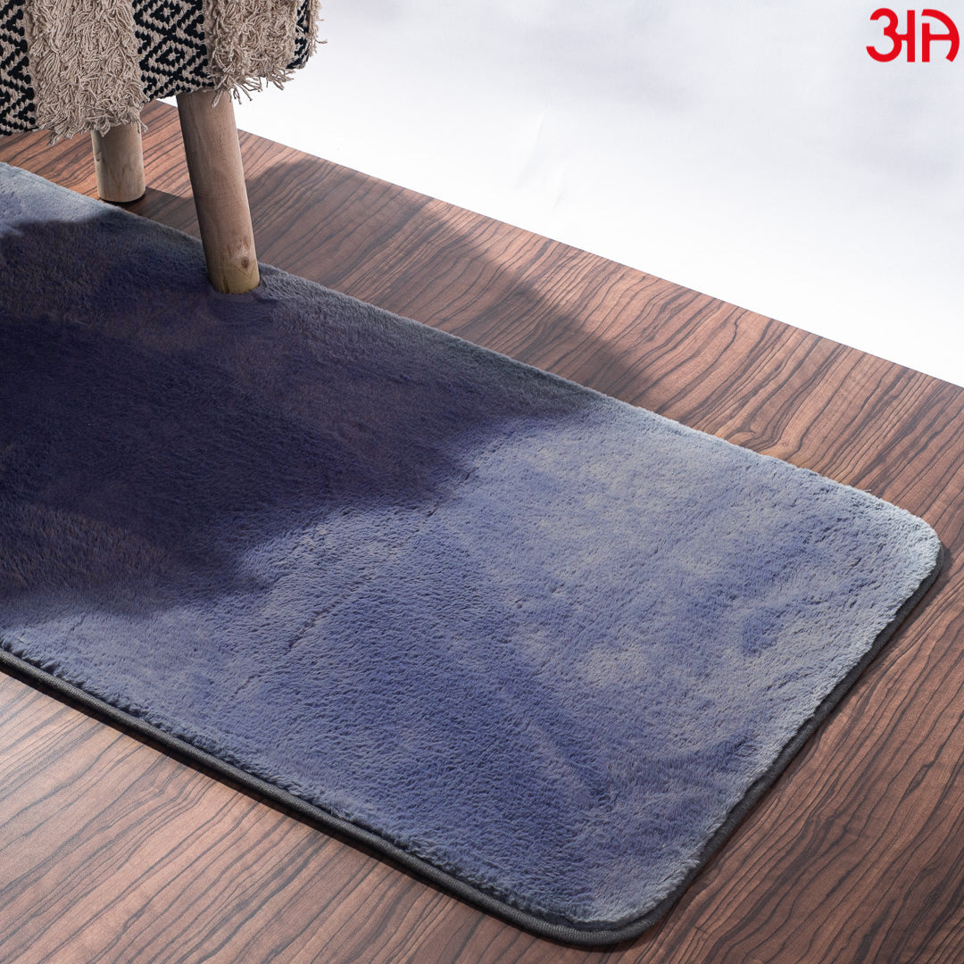 blue long carpet antiskid