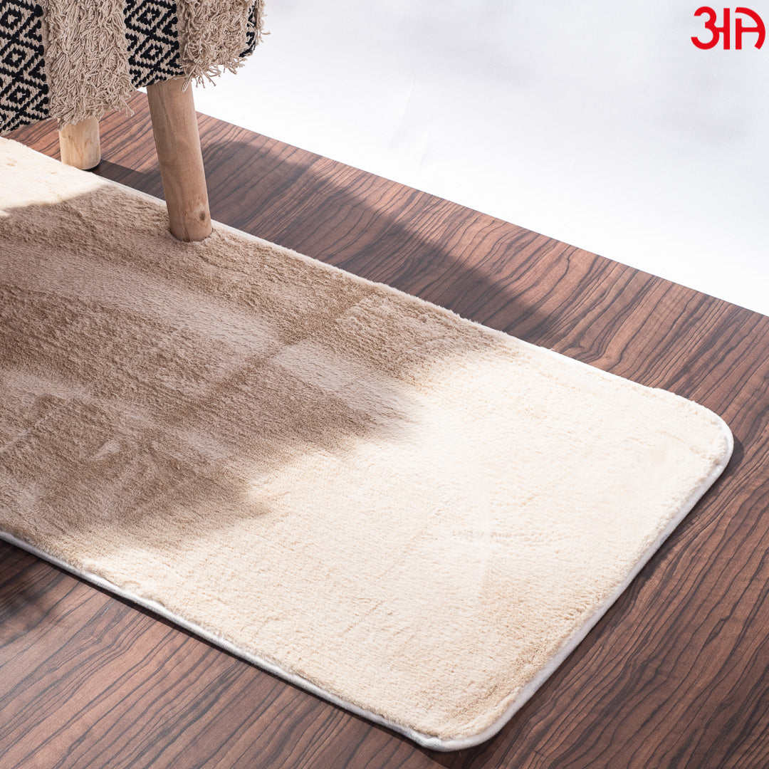 cream long carpet antiskid