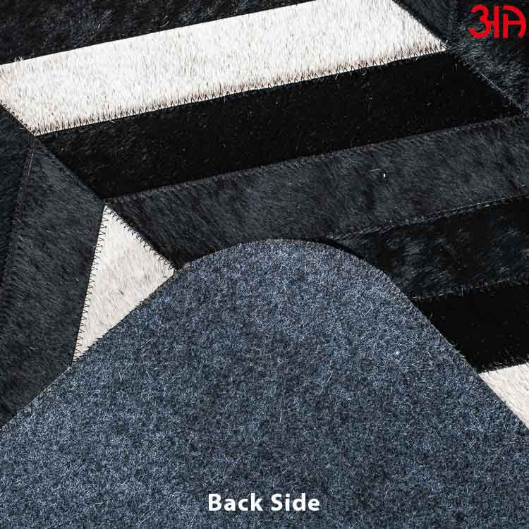 Vintage Leather Carpet (4x6) Feet