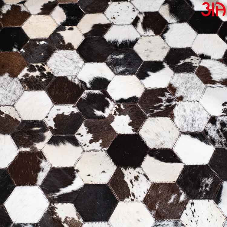 Designer Leather Carpet (4x6) Feet