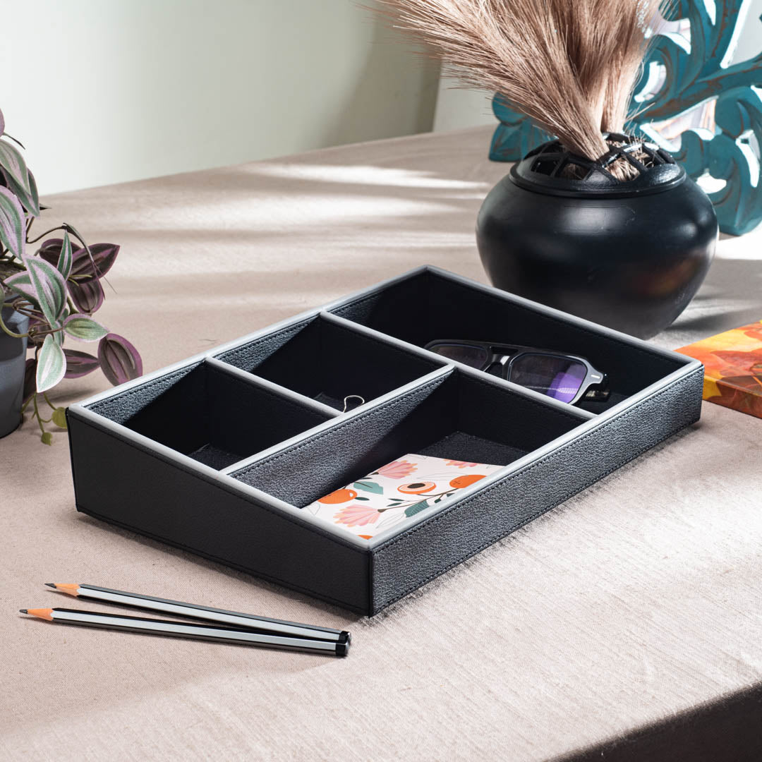 Multipurpose Storage Tray for Desk, Accessories & Essentials