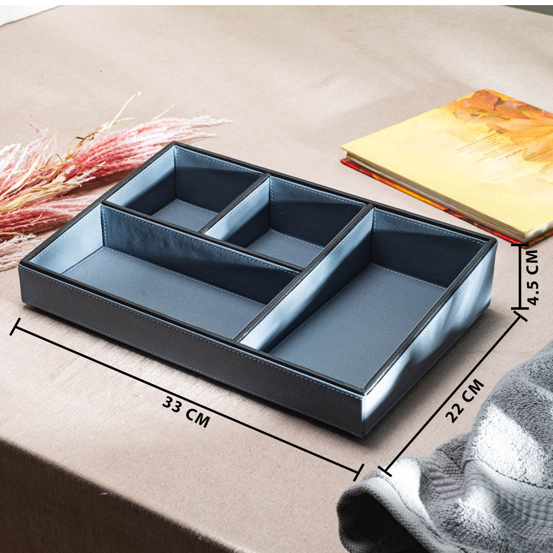 Multipurpose Storage Tray for Desk, Accessories & Essentials