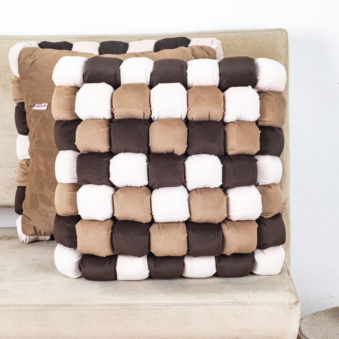 Stylish Bubble Pattern Cushion Cover