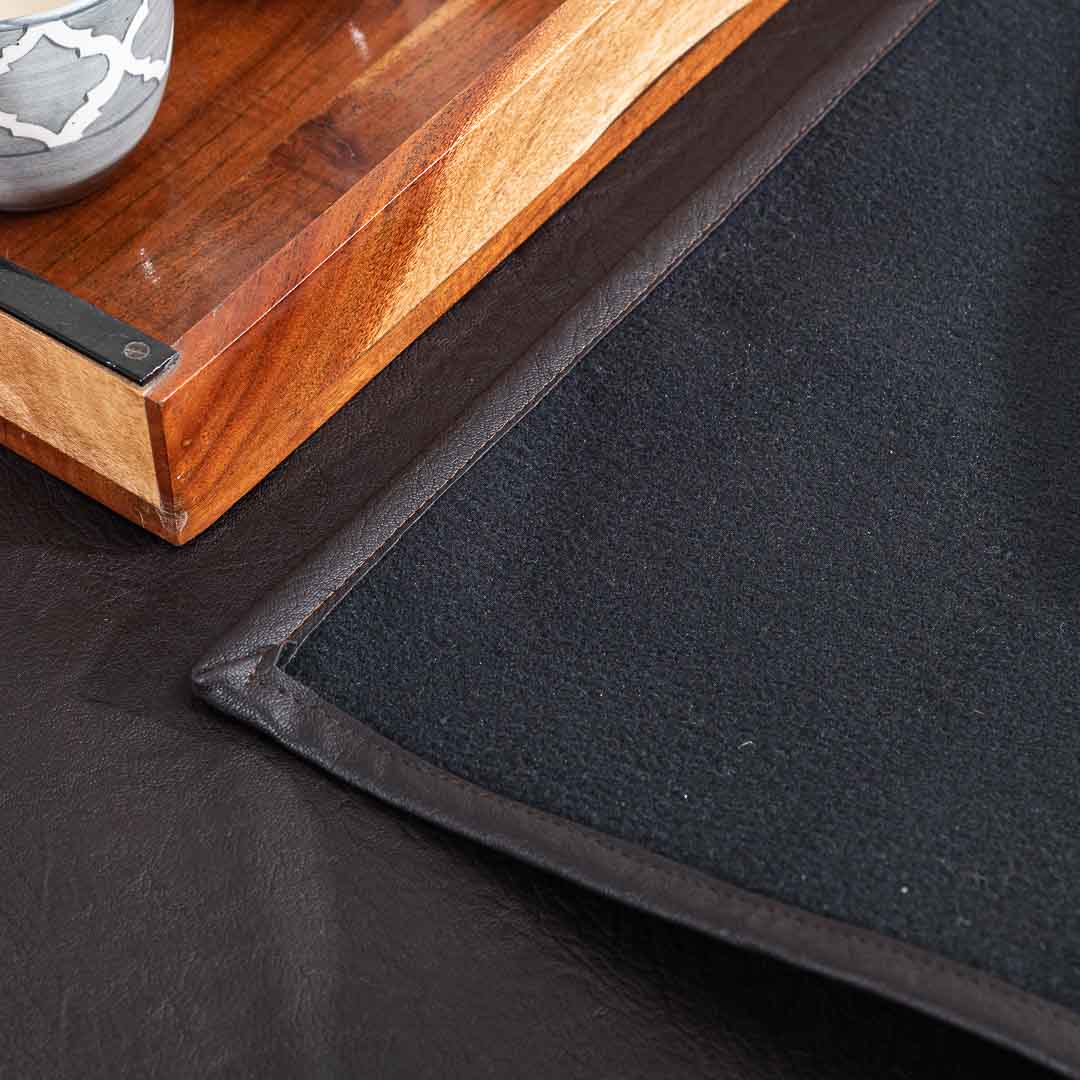 Premium Storm Black Bed Mat Design Seven