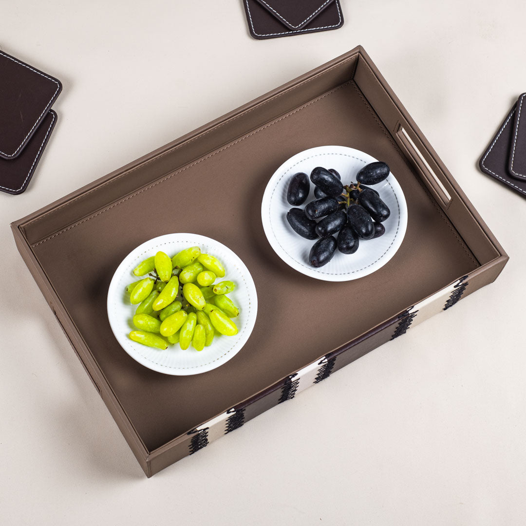 Brown Premium Zig Zag Panel Patch Tray