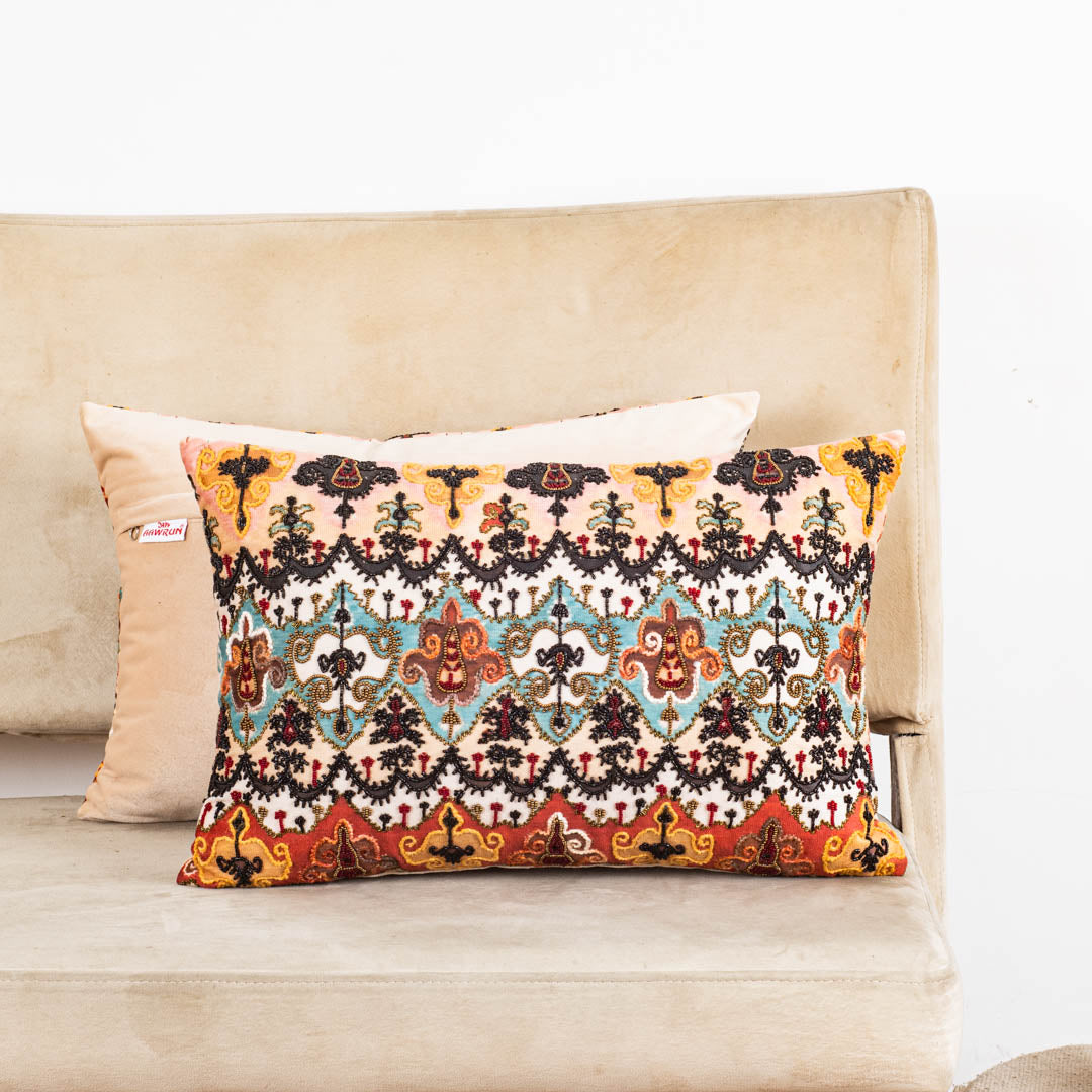 Premium Melodic Patterns Cushion Cover