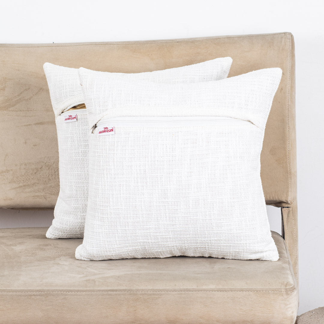 Designer Flower Pattern Cushion Cover for Sofa & Living Room