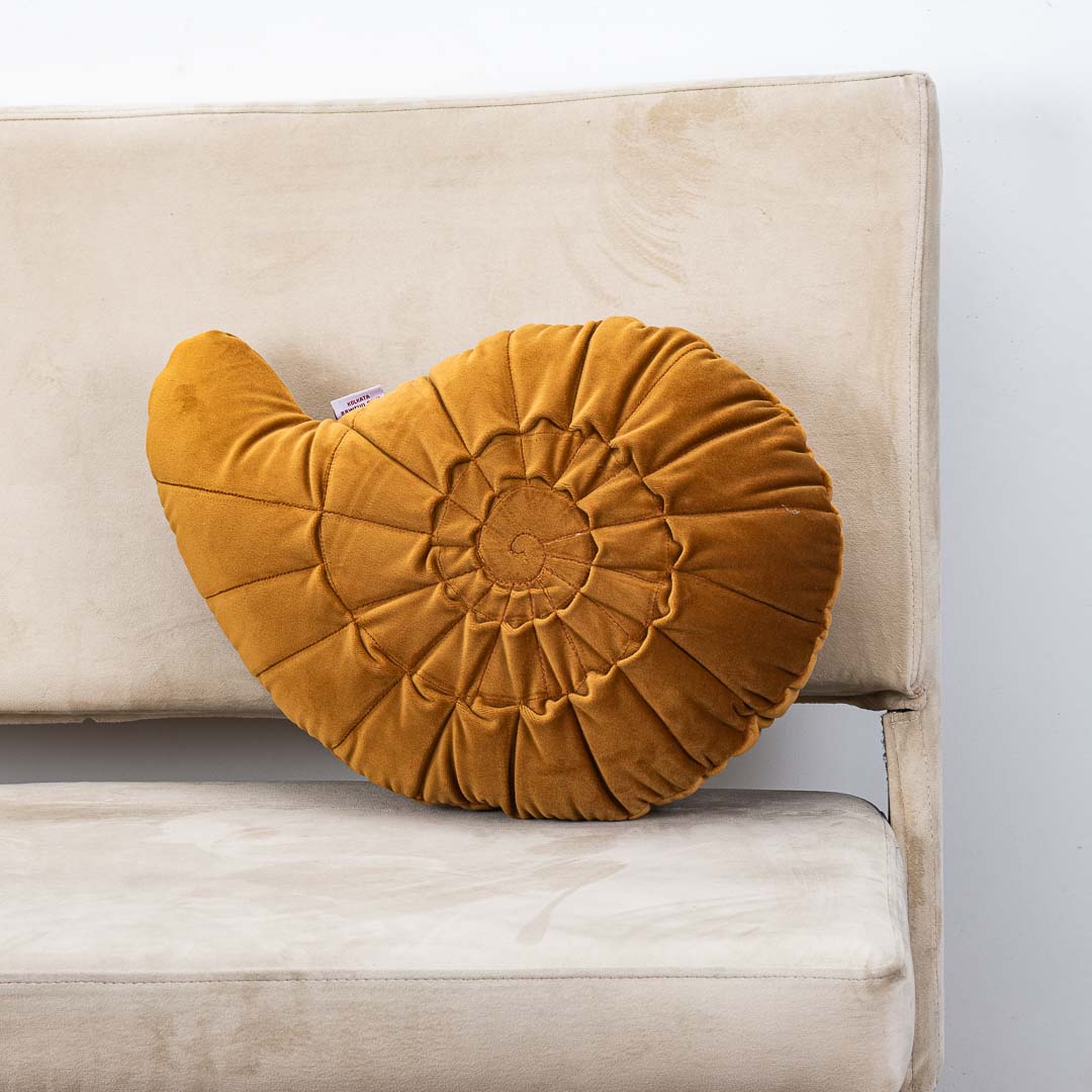 Premium Velvet Shell Pillow Cushion cover By Aawrun