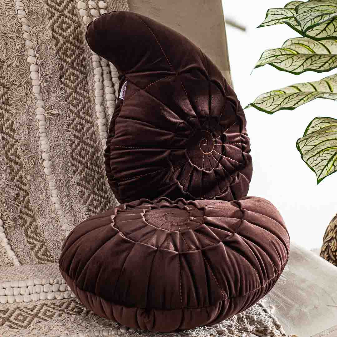 Velvet Shell Pillow With Filler