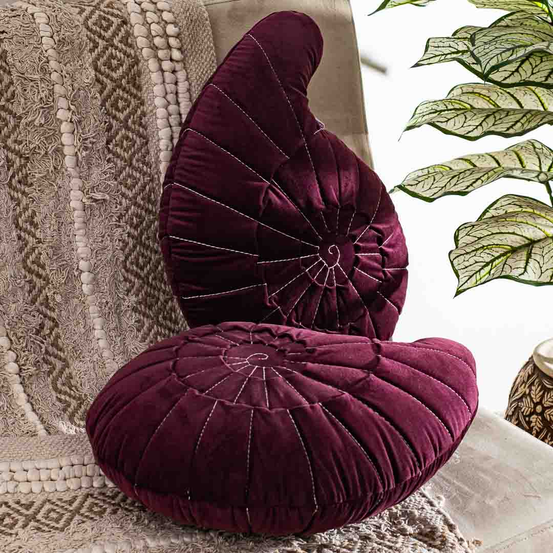 Velvet Shell Pillow With Filler