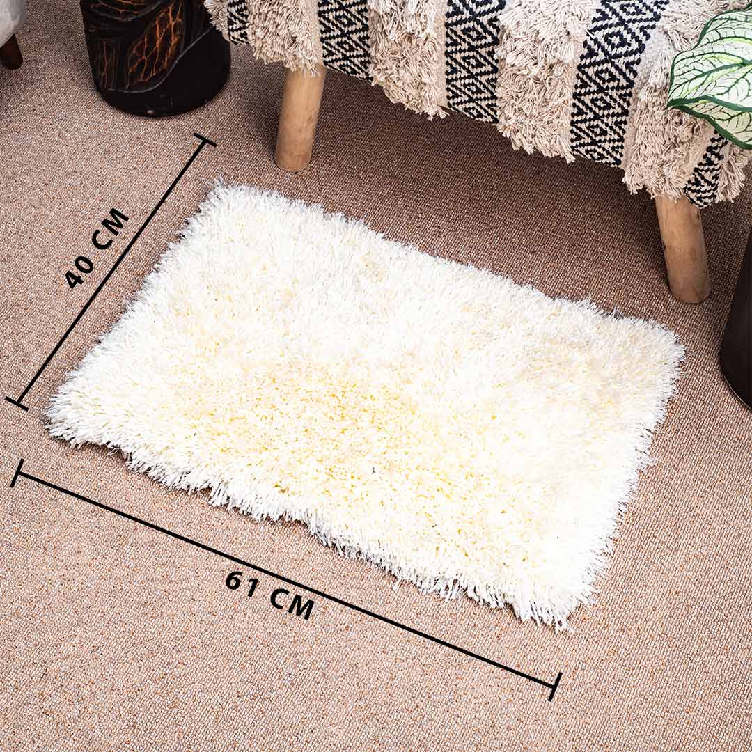 Premium Off White Saggy Door Mat