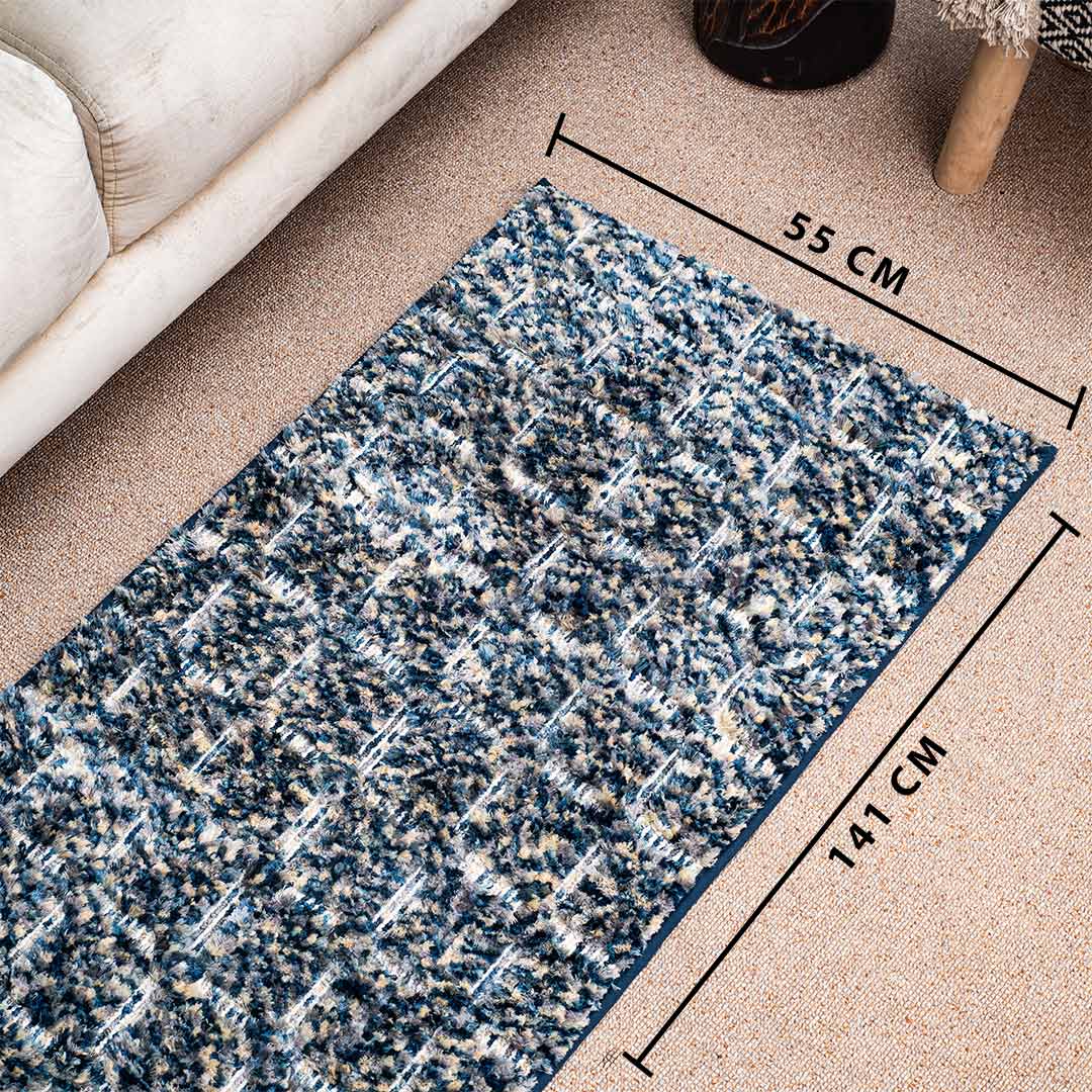 Premium Black Micro Runner Carpet Design Four