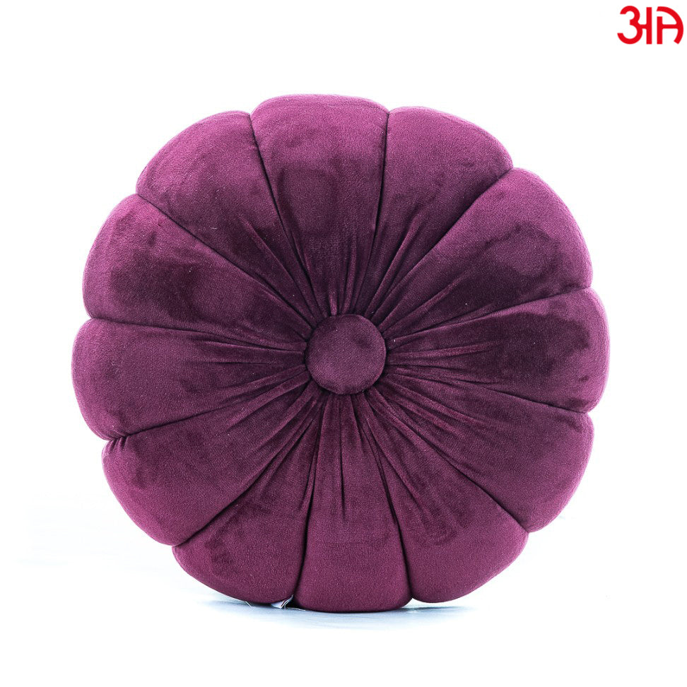 Soft Velvet Pumpkin Cushion With Filler