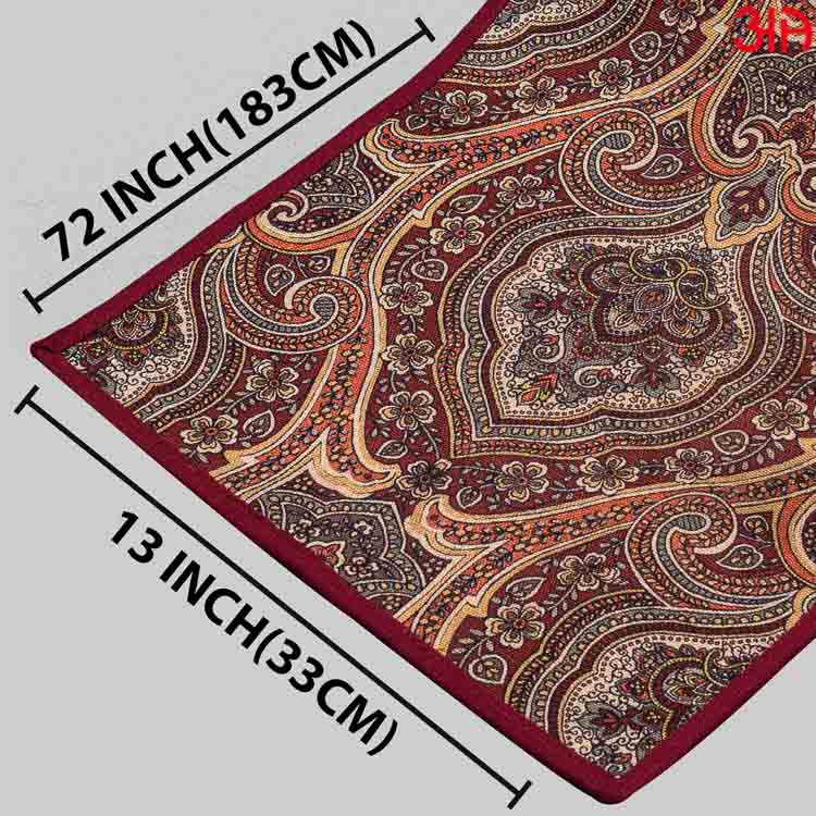 Ethenic Block Print Table Runner (13x72) Inch